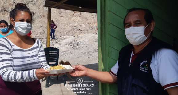 Establecen comedores para atender a más de mil personas necesitadas