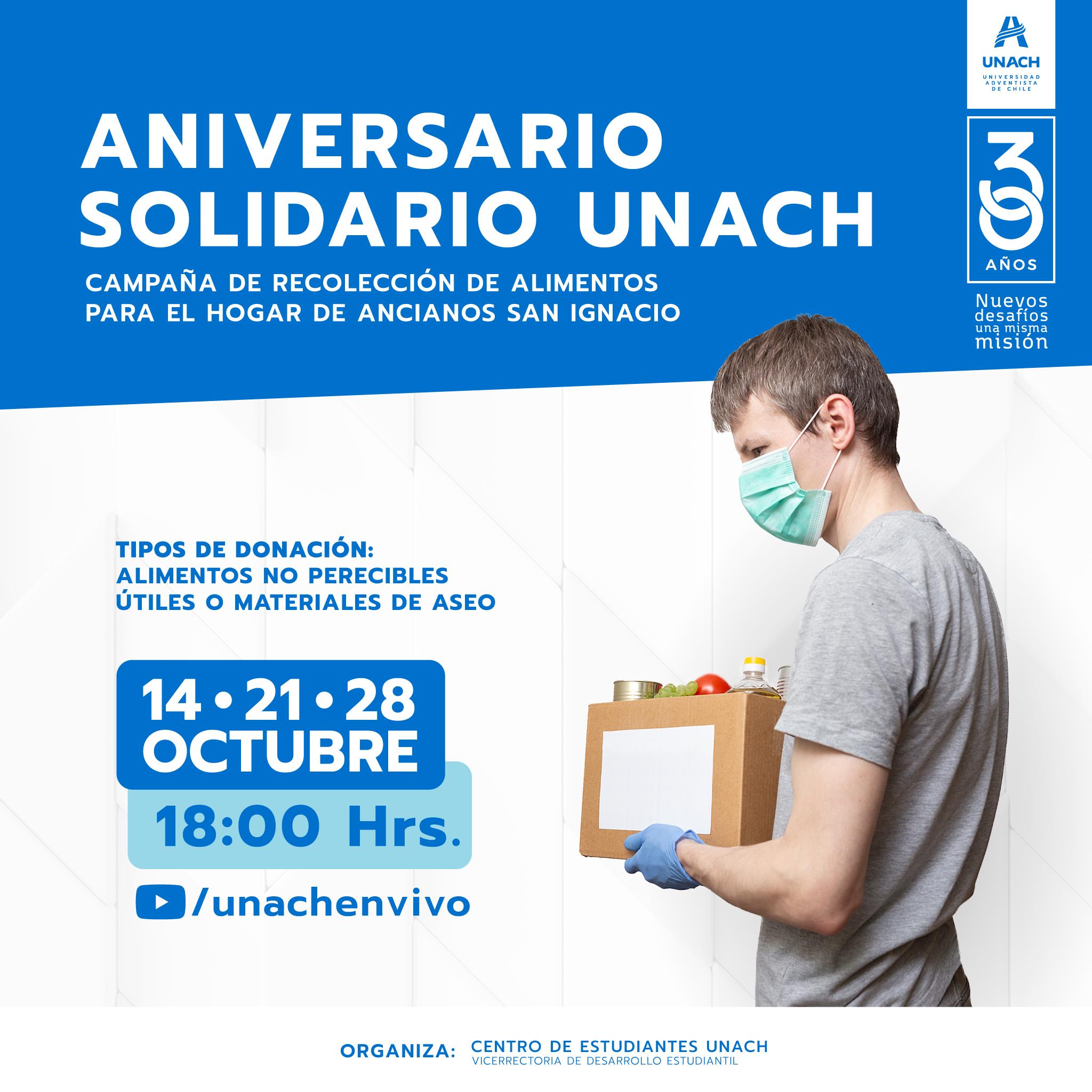 Universidad Adventista de Chile cumple 30