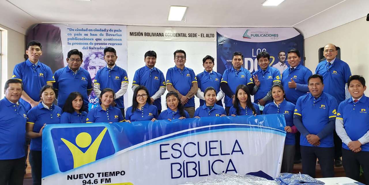 53 Carteros Misioneros se capacitan para seguir llevando esperanza en El Alto Bolivia